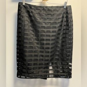 RW&Co Mesh Overlay Skirt